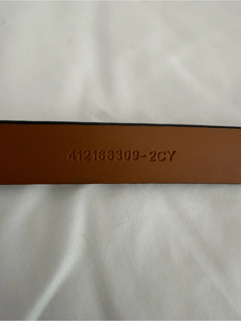 Lauren Ralph Lauren Leopard Calf hair and Patent Leather Belt. XL